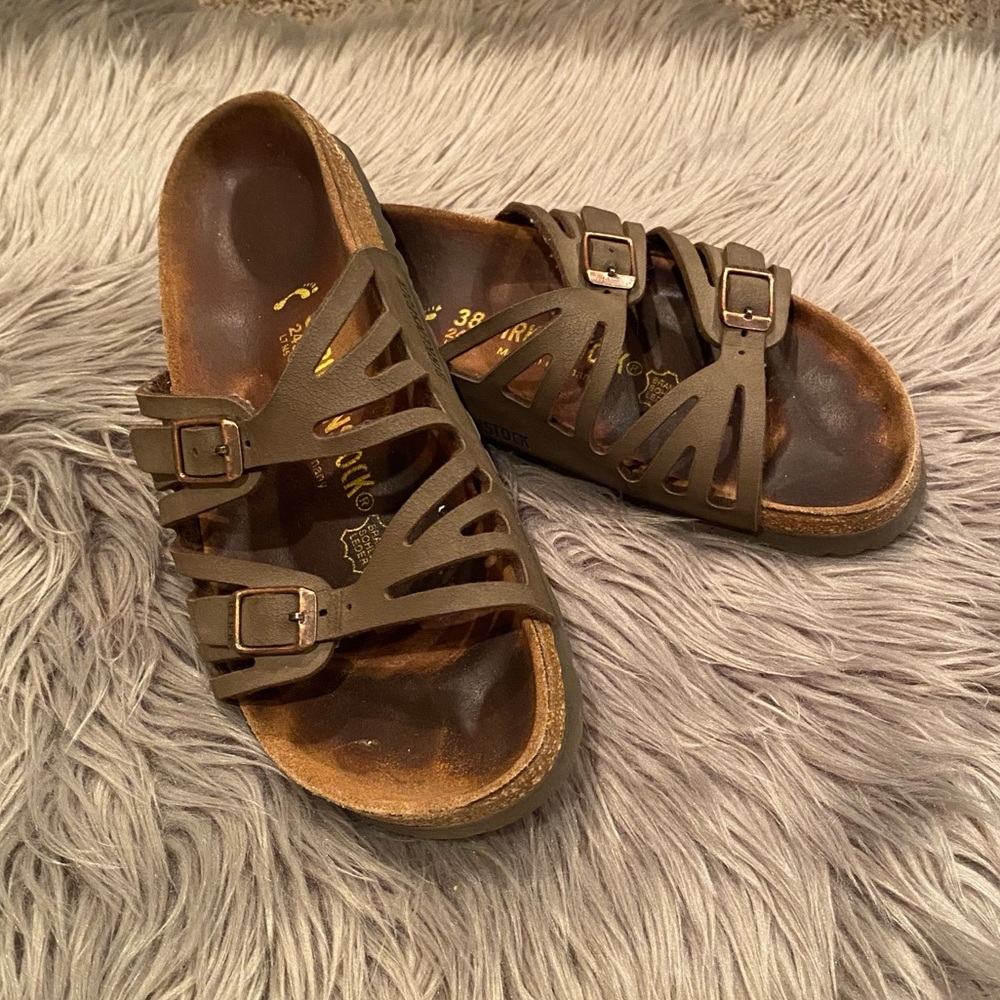 SOLD- Birkenstock Granada Footbed Sandal - Size 38